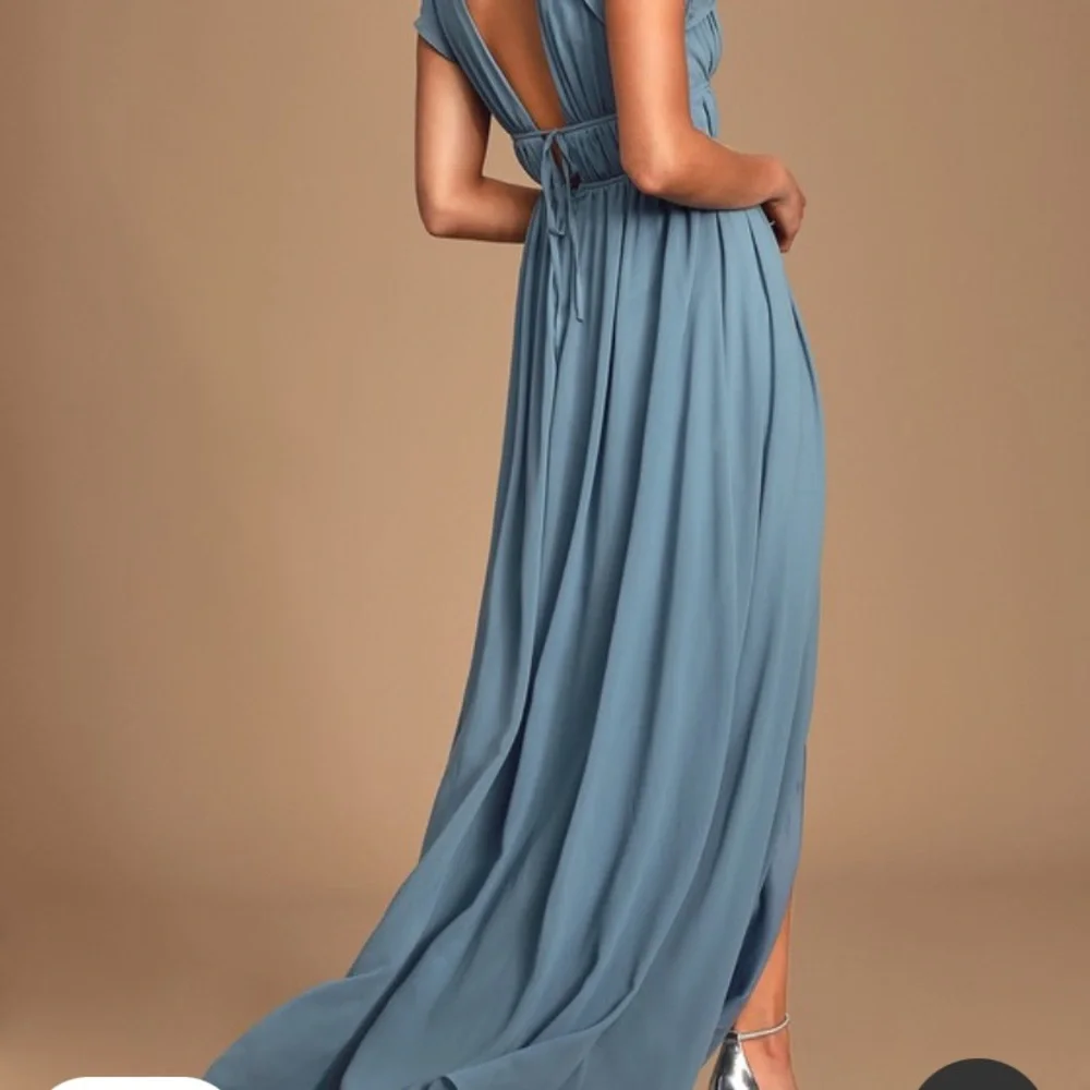 Lulu’s small light blue I’m All Yours Dress - never worn - Picture 6 of 6